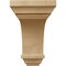 Ekena Millwork 3 1/2"W x 3 3/4"D x 6"H Mini Jefferson Wood Corbel, Cherry CORW03X03X06JECH - alternate 2